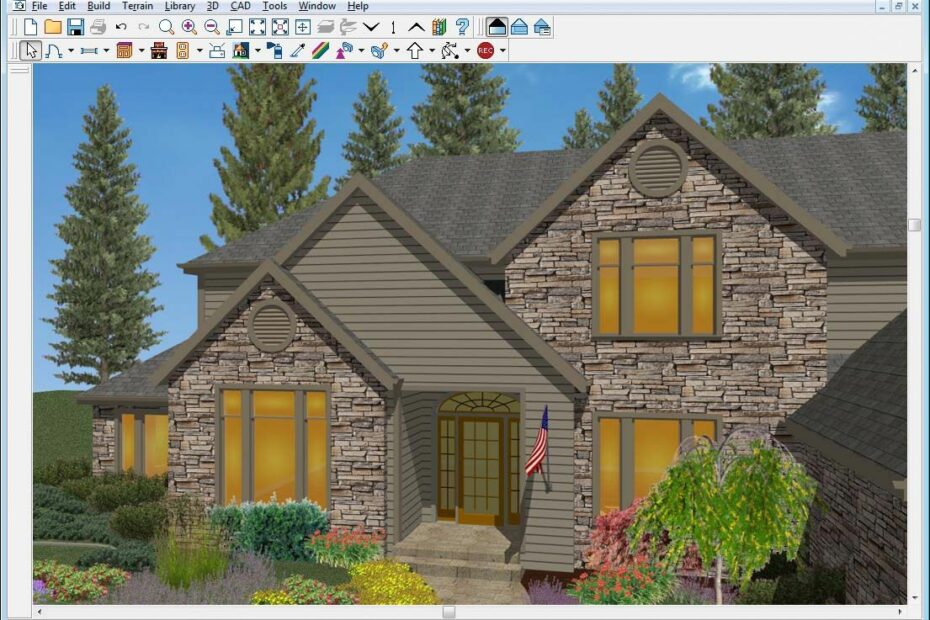exterior house design software free online Planner5d 5d cedreo renderings photorealistic faktor penting mencoret techyv