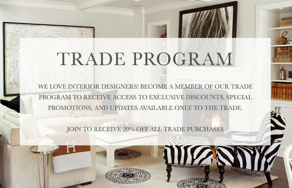 trade program for interior designer Trade program – casa design living