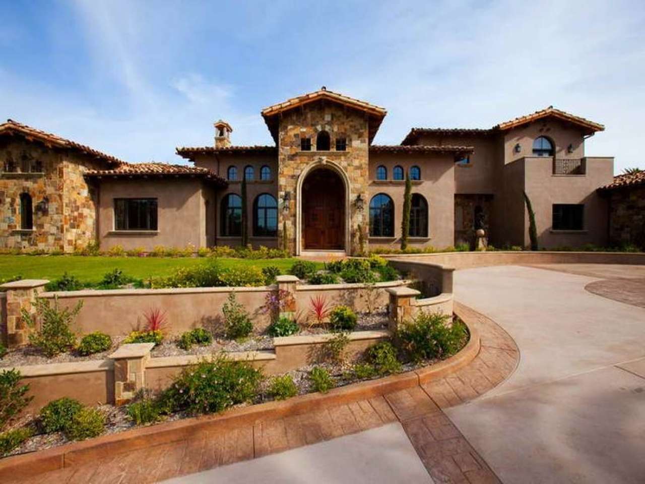 Tuscan Style House Plans Courtyard Ideas - Architecture Plans | #99682