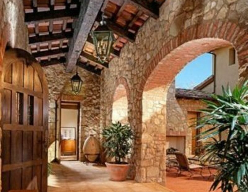 tuscan style homes images Tuscan style homes mediterranean exterior houses house italian tuscany pool spanish arnold jack homesfeed yard appeal attractive decor these