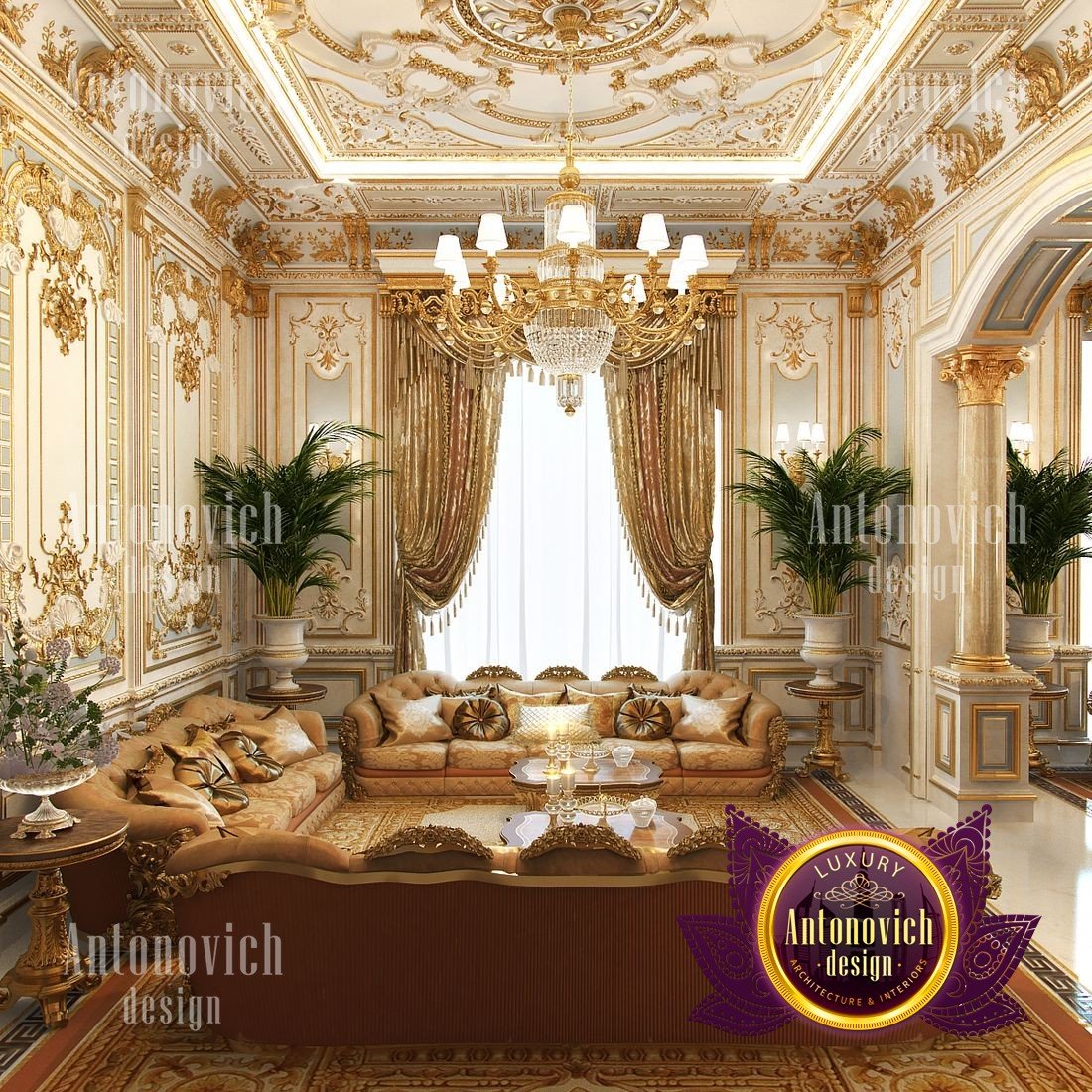 Interior design UAE Living room