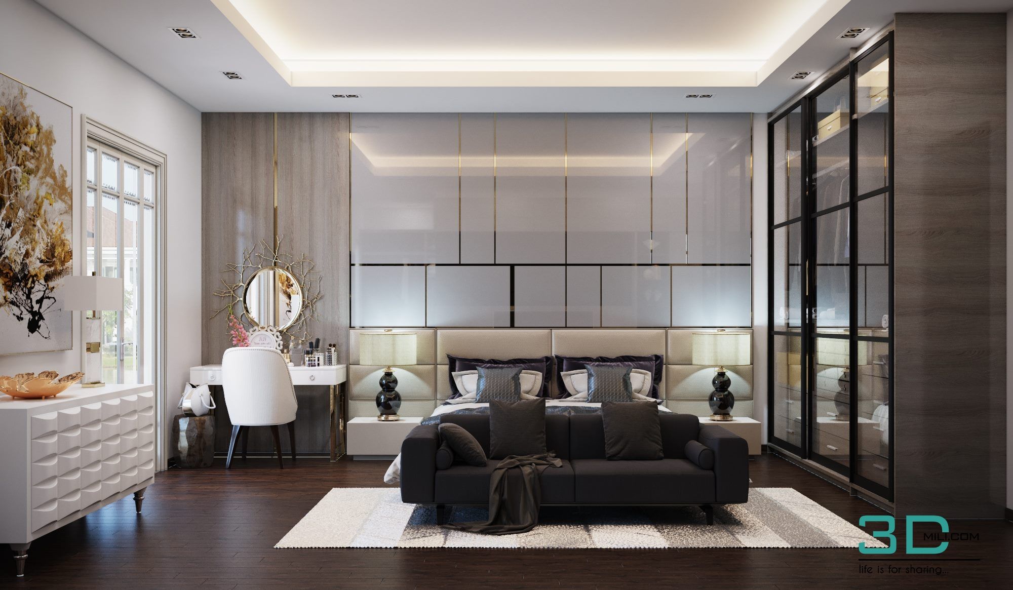 awesome . FULL Room 07 3dsmax File Free Download By Dat BUi Download