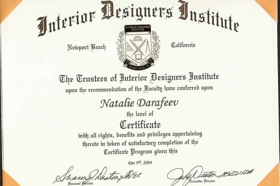 interior design certificate programs Lonierockdesign: accredited online degree in interior design